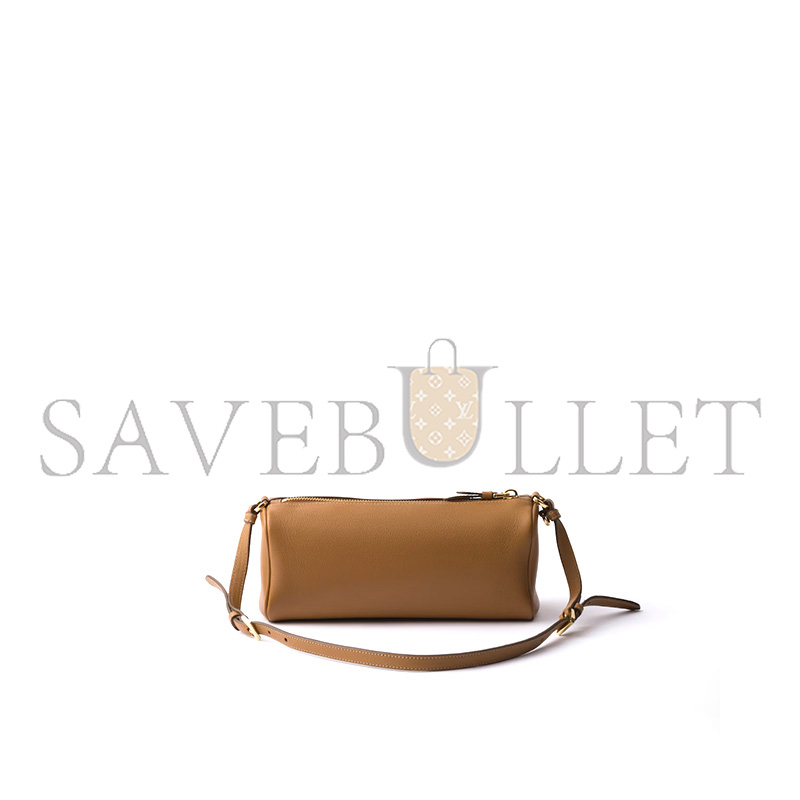 PRADA LEATHER POUCH 1BC239 (22*9*7.5cm)